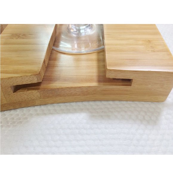 Bamboo Extendable Bathtub Caddy - Bath Tray *NEW* - Picture 9 of 11